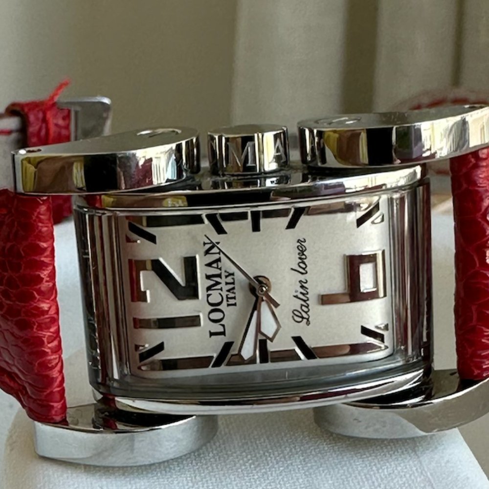 Locman Latin Lover Mid-Size Mechanical Automatic Watch 32x50mm Ref 502 Unisex